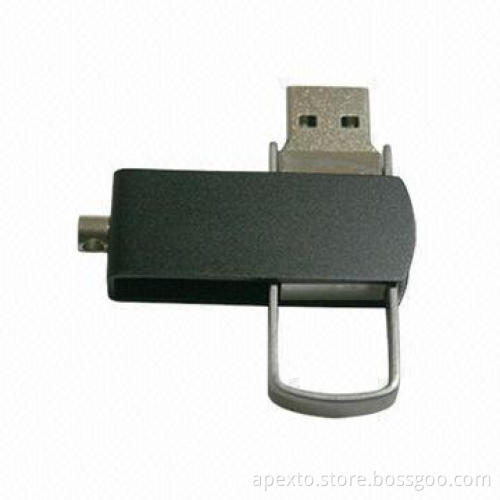 Promotional Metal USB Flash Drive with 512MB to 32GB Capacities